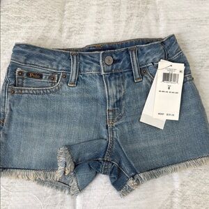 Polo by Ralph Lauren Blue Jean Shorts Frayed Hem